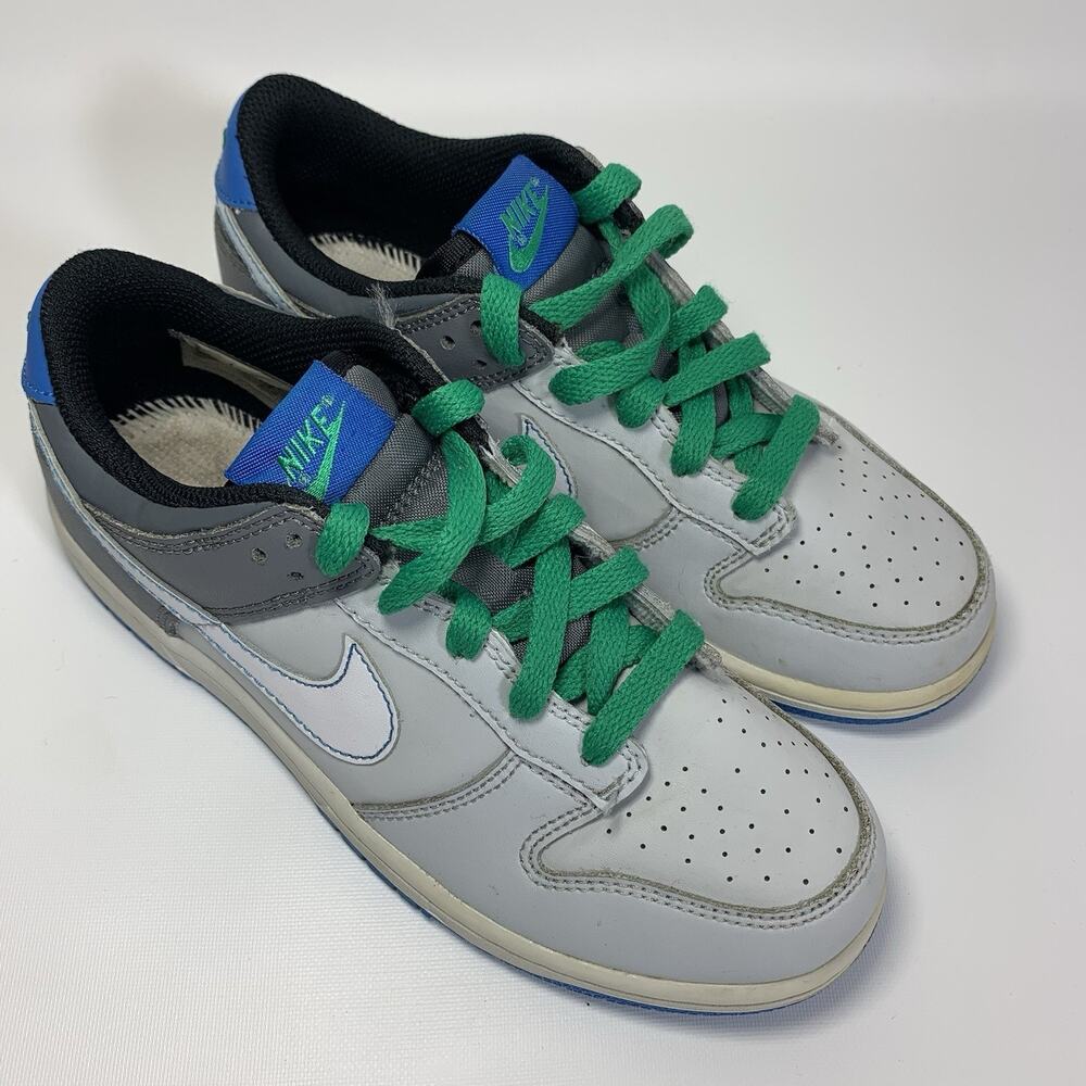 Nike Dunk Low Pure Platinum Photo Blue DH9756-004 Size 3Y No Insoles